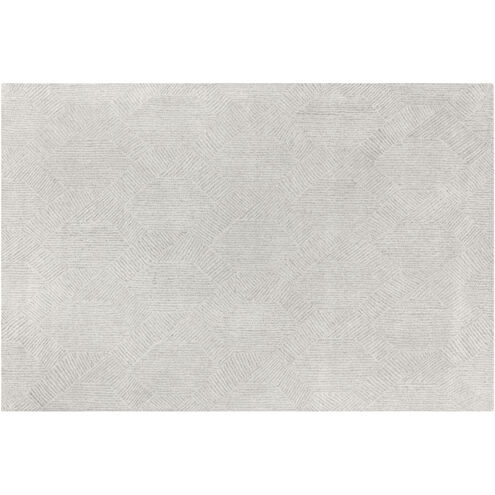 Calais 108 X 72 inch Oatmeal / Grey Indoor Hand-Tufted Rug, Hand-Tufted
